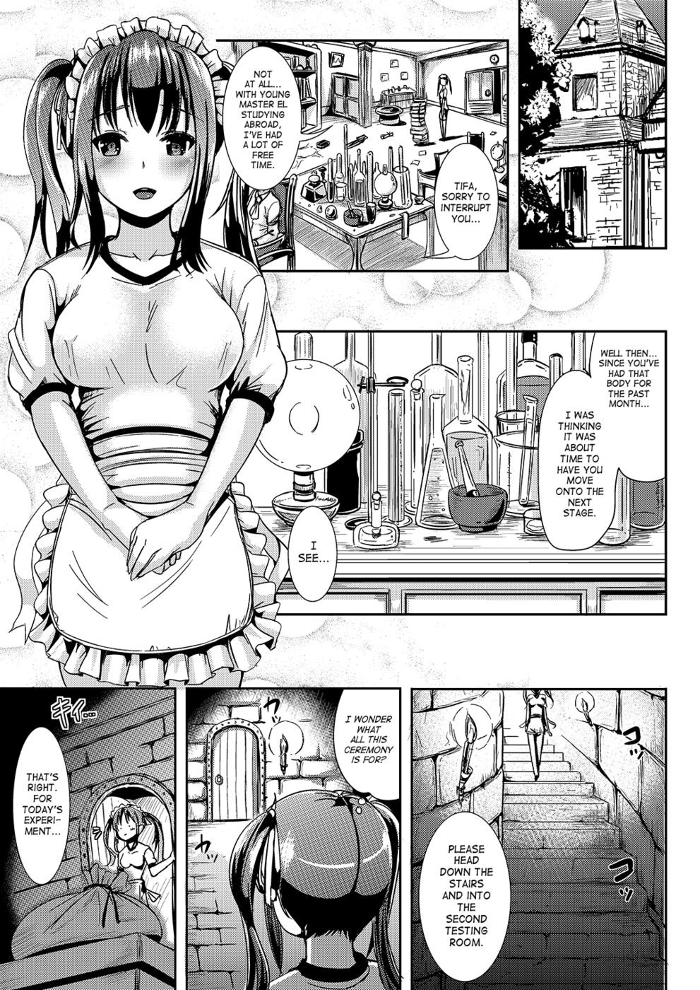 Hentai Manga Comic-Trans B Maid S-Read-4